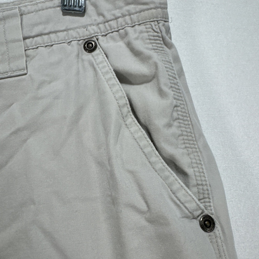 Columbia Cargo Shorts Men's Size 32 Beige 9" Inseam Hiking Outdoor‎ Casual - Picture 4 of 11